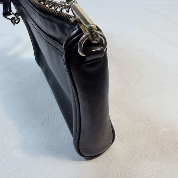 Rebecca Minkoff Mini MAC Black Leather Crossbody - Picture 8 of 14